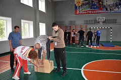 Огнеборцы успешно прошли испытания ГТО