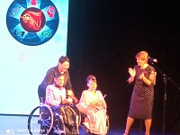 Танцевальный дуэт «Гармония» михайловского дома-интерната принял участие в Областном инклюзивном творческом фестивале «Культура без границ»