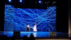 Танцевальный дуэт «Гармония» михайловского дома-интерната принял участие в Областном инклюзивном творческом фестивале «Культура без границ»