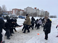 В поселке Михайловский состоялось мероприятие для детей, посвященное проводам зимы и встрече долгожданной весны