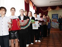 В михайловской школе состоялось открытие Года единства народов России
