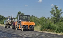 Продолжается ремонт автомобильных дорого муниципального округа Михайловский