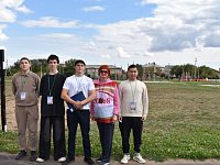 Ребята михайловской школы приняли участие в сдаче нормативов ВФСК ГТО