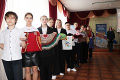 В михайловской школе состоялось открытие Года единства народов России