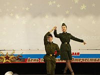 В михайловском Доме культуры состоялся концерт «Защитников Отечества славим!»